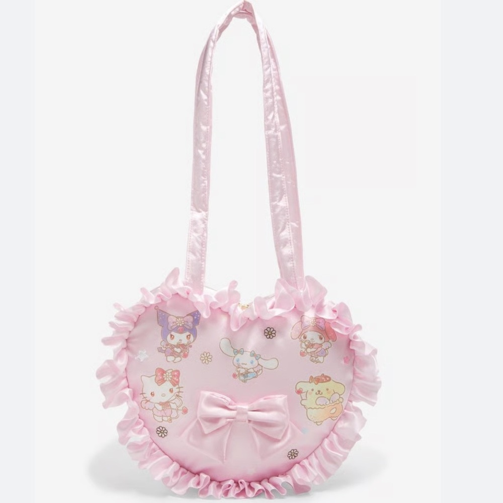 Her Universe | Hello Kitty and Friends Cupids Heart Shaped Tote Bag